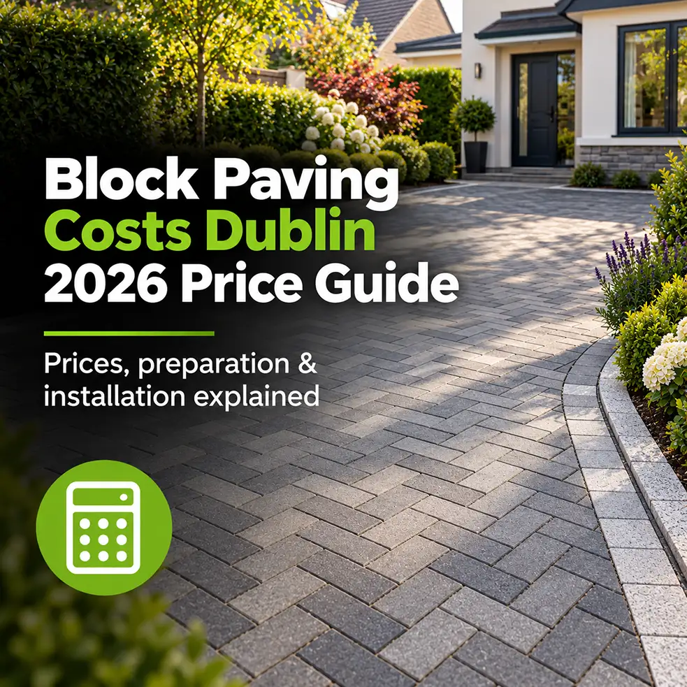 Block paving costs Dublin 2026 price guide — prices, preparation and installation explained