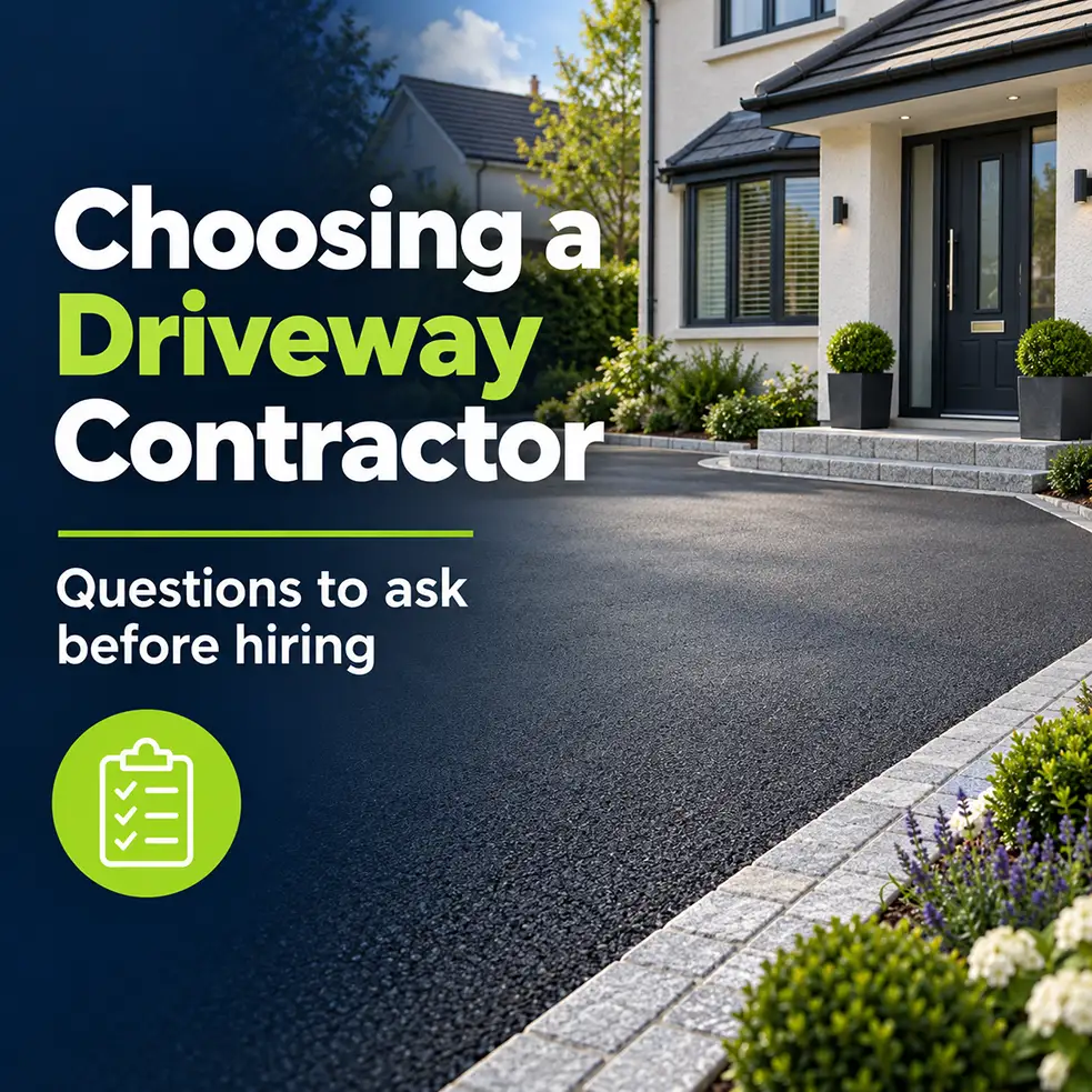 Questions to ask before choosing a driveway installation contractor
