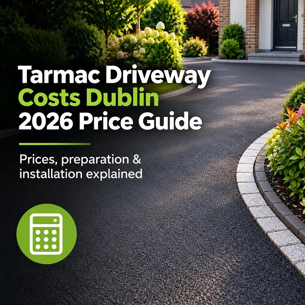 Completed tarmac driveway in Dublin by Driveways 4 You