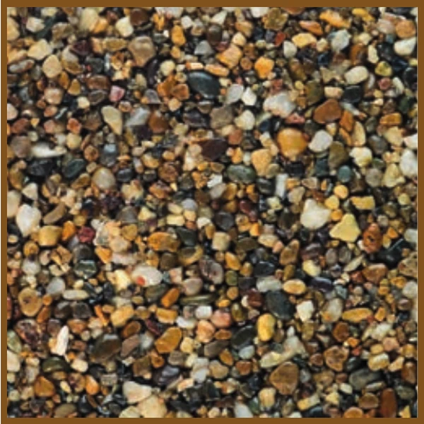 Harvest Gold resin driveway colour