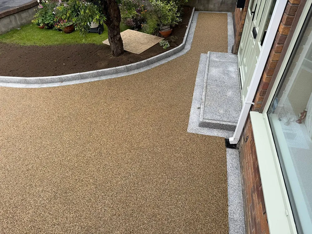 Resin driveway project in Dublin by Driveways 4 You